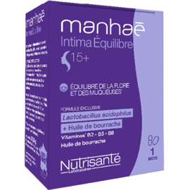 Nutrisante manhaé intima equilibre 30 gélules + 30 capsules - nutrisanté -228430
