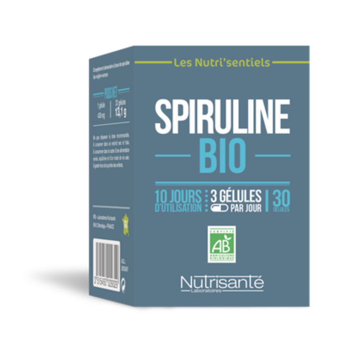 Photo de Nutrisante spiruline bio 30 gélules Nutrisanté Nutrisante spiruline bio 30 gélules Nutrisanté-206566