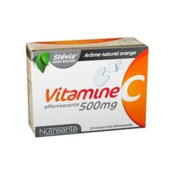 Photo de Nutrisante vitamine c 500mg 24 comprimés effervescents Nutrisanté Nutrisante vitamine c 500mg 24 comprimés effervescents Nutrisanté-196152