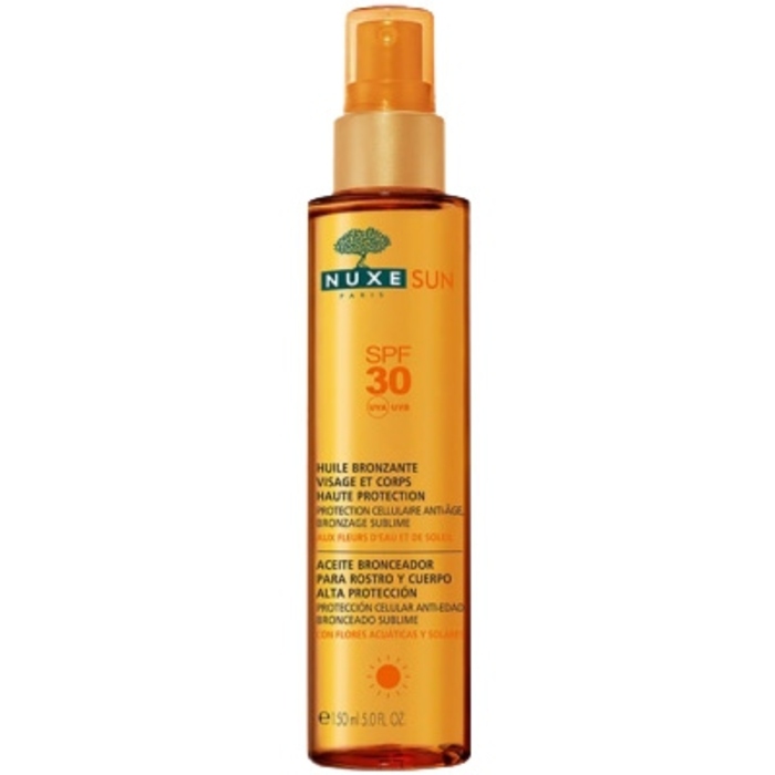 Photo de Nuxe sun huile bronzante visage et corps spf30 Nuxe Nuxe sun huile bronzante visage et corps spf30 Nuxe-144476