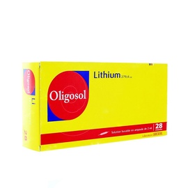 Oligosol lithium - 28 ampoules x - 2.0 ml - labcatal -192555