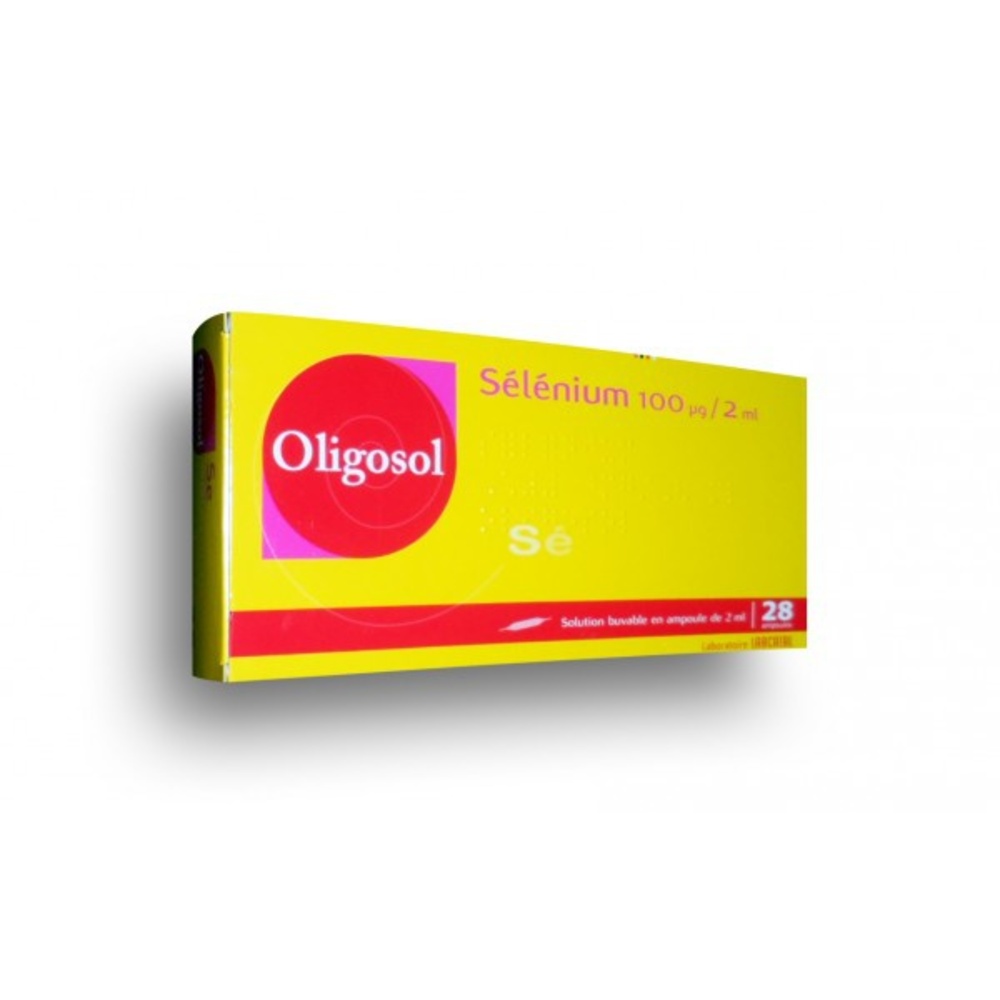 Oligosol selenium 28 ampoules x 2.0 ml labcatal Achat au