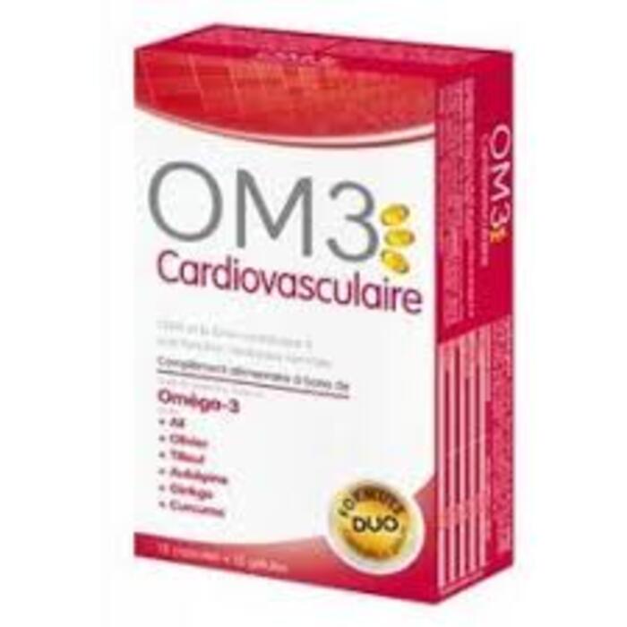 Photo de Om3 cardiovasculaire 15caps+15gel Super diet Om3 cardiovasculaire 15caps+15gel Super diet-210356