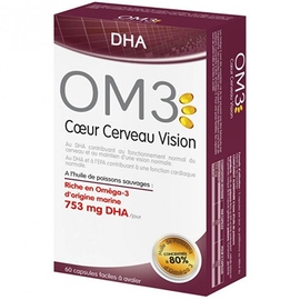 Om3 coeur cerveau vision isodis natura - 60 capsules - om3 -206077