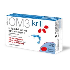 OM3 Huile de Krill - 30 capsules - 30.0 unités - divers - OM3 -140170