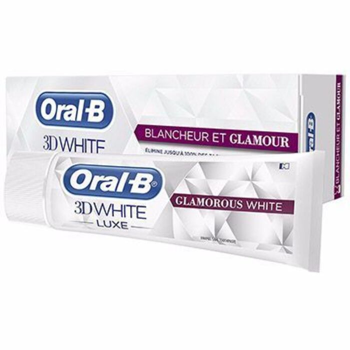 Photo de Oral b 3d white luxe blancheur et glamour dentifrice 75ml Oral b Oral b 3d white luxe blancheur et glamour dentifrice 75ml Oral b-215042