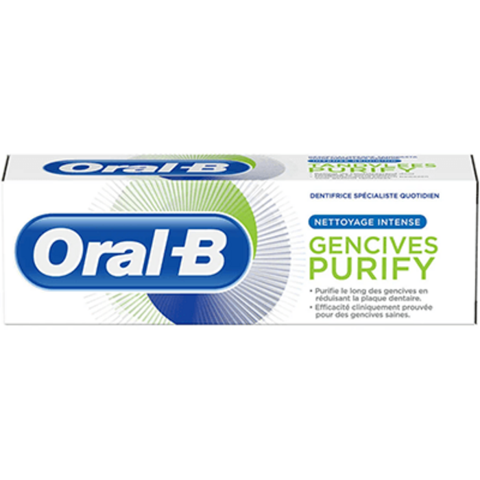 Photo de Oral b dentifrice gencives purify 75ml Oral b Oral b dentifrice gencives purify 75ml Oral b-227996