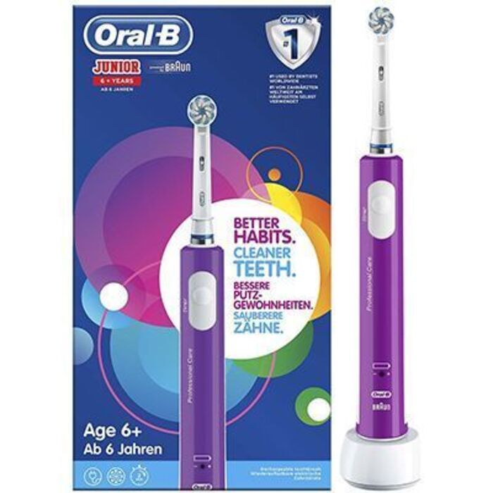 Oral B Junior Brosse A Dents Electrique Violette Oral B Achat Au Meilleur Prix Pharmacie En Ligne