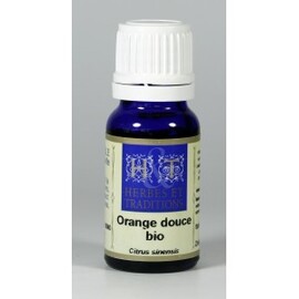 Orange douce (citrus sinensis) bio - 10.0 ml - huiles essentielles 10ml - herbes et traditions -1893