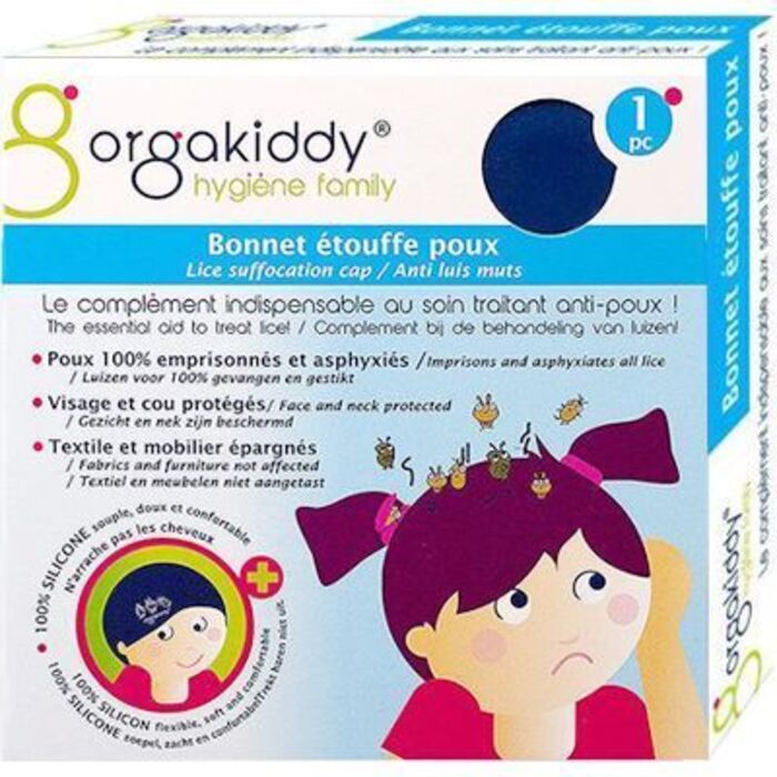 Photo de Orgakiddy bonnet etouffe poux bleu Orgakiddy Orgakiddy bonnet etouffe poux bleu Orgakiddy-223754
