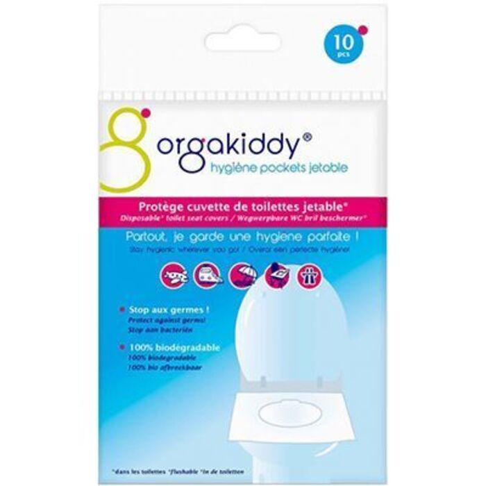 Photo de Orgakiddy protège cuvette de toilettes jetable normal x10 Orgakiddy Orgakiddy protège cuvette de toilettes jetable normal x10 Orgakiddy-223746