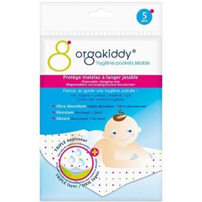 Photo de Orgakiddy protège matelas à langer jetable x5 Orgakiddy Orgakiddy protège matelas à langer jetable x5 Orgakiddy-223741
