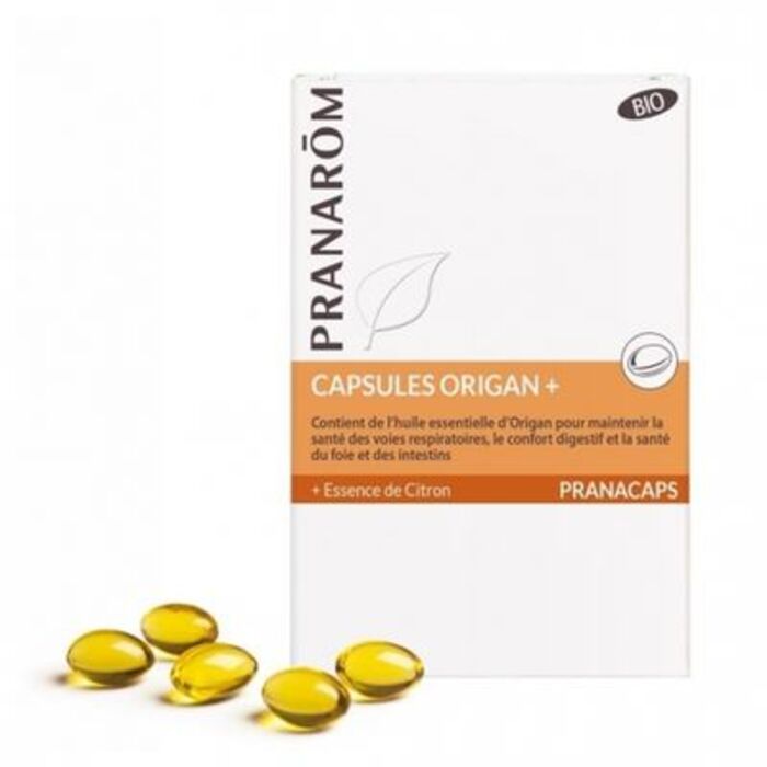 Photo de Origan+ bio 30 capsules Pranarom Origan+ bio 30 capsules Pranarom-221393