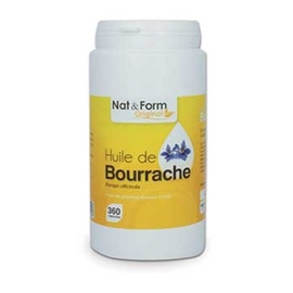 Original huile de bourrache - 360 capsules - 360.0 unites - nat & form -6370
