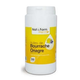 Original huiles bourrache onagre - 360 capsules - 360.0 unites - nat & form -6366
