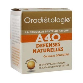 Orodiétologie a40 défenses naturelles 40 orogranules - zannini -197604