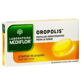 Oropolis pastilles adoucissantes gorge - mediflor -147849