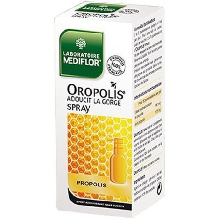 Photo de Oropolis spray gorge 20ml Mediflor Oropolis spray gorge 20ml Mediflor-212625