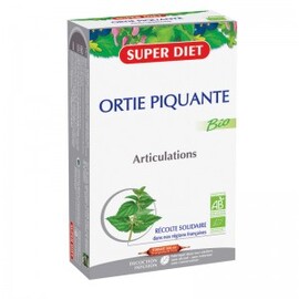 ORTIE PIQUANTE BIO - 20 ampoules de 15ml - 20.0 unités - Ossature - Articulations - Super Diet stimule le métabolisme général-4447