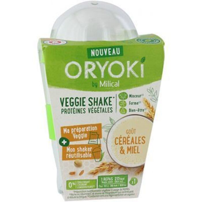 Photo de Oryoki veggie shake céréales et miel 1 repas Milical Oryoki veggie shake céréales et miel 1 repas Milical-221357