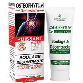OSTEOPHYTUM GEL EXTERNE - 100.0 ml - articulation-muscle - 3 Chenes Décontracte et apaise-11807