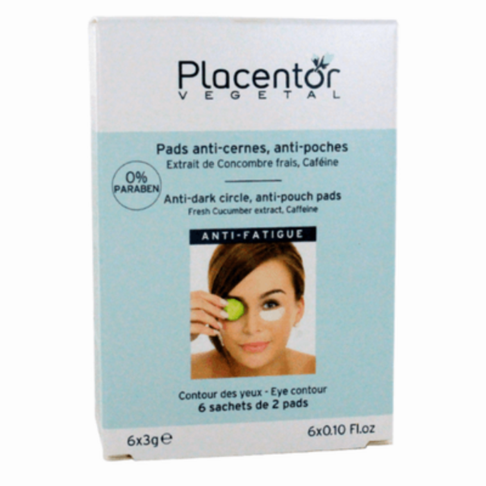Photo de Pads yeux anti-cernes anti-poches x12 Placentor vegetal Pads yeux anti-cernes anti-poches x12 Placentor vegetal-205843