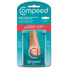 Pansement Ampoules aux Orteils - 8.0 unites - Soins des plaies - Compeed -142861