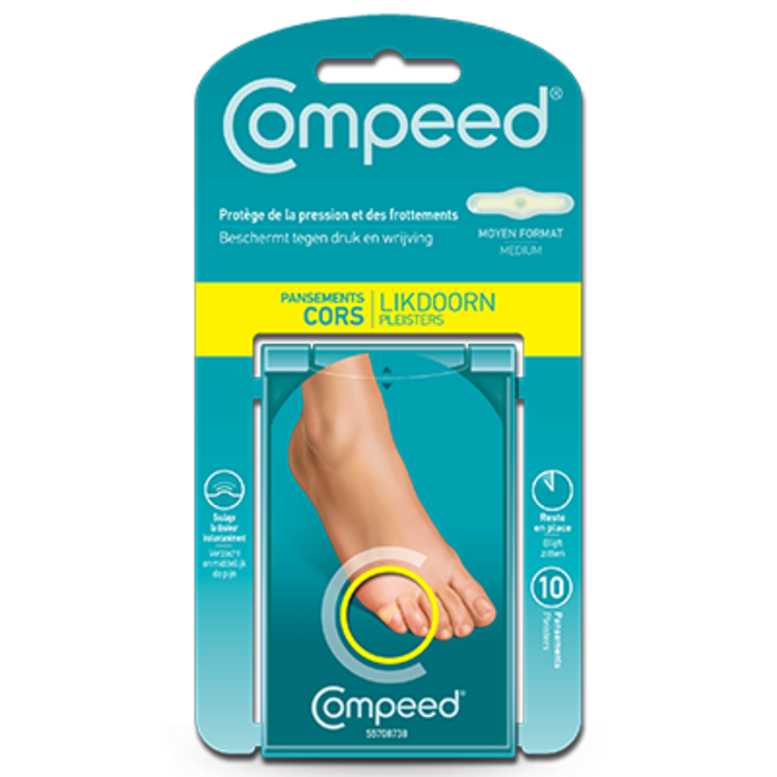 Photo de Pansement cors moyen format Compeed Pansement cors moyen format Compeed-144167
