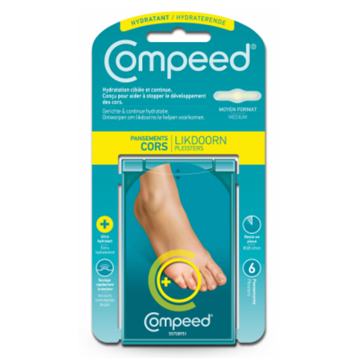 Photo de Pansements cors hydratants Compeed Pansements cors hydratants Compeed-142863