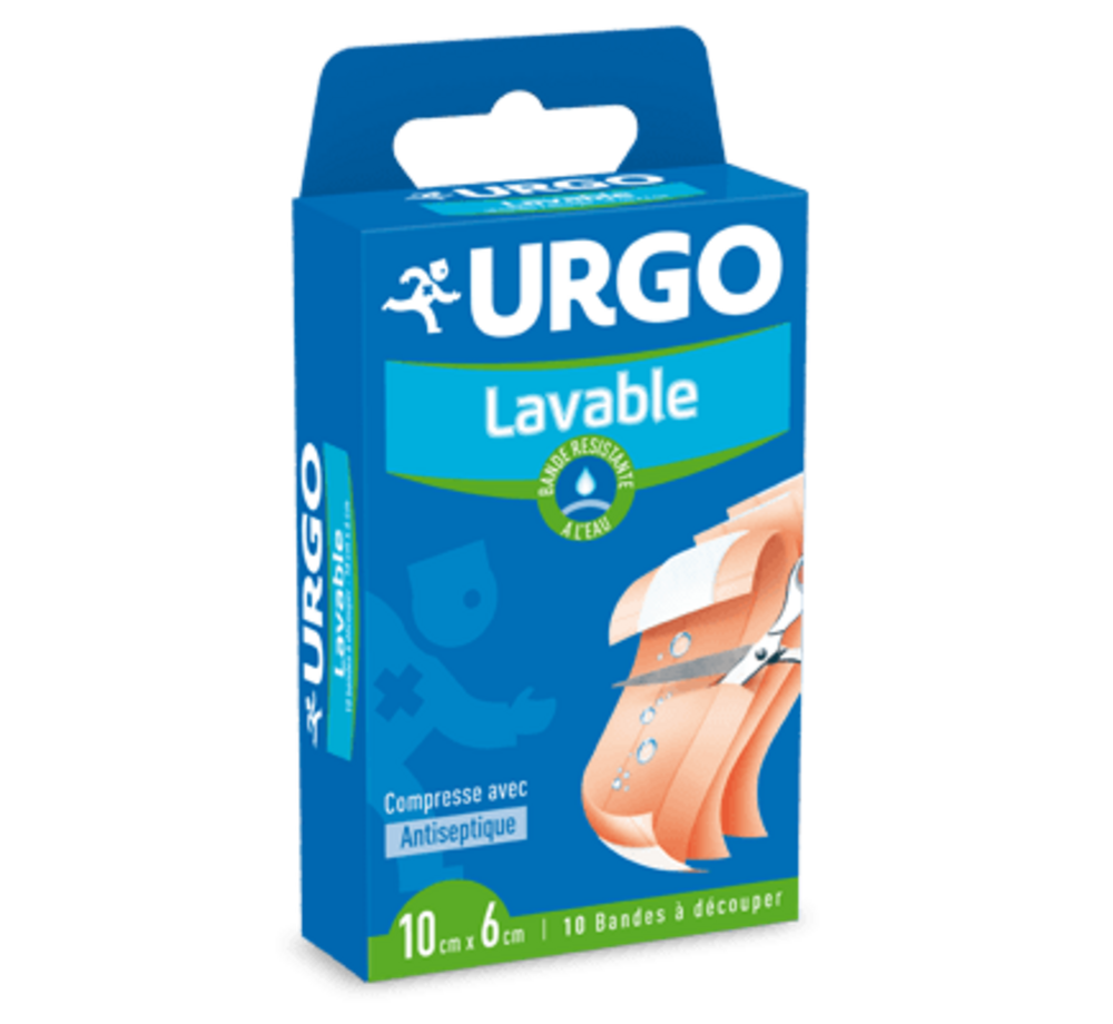 Photo de Pansements lavable bandes 10cm x6cm Urgo Pansements lavable bandes 10cm x6cm Urgo-145374