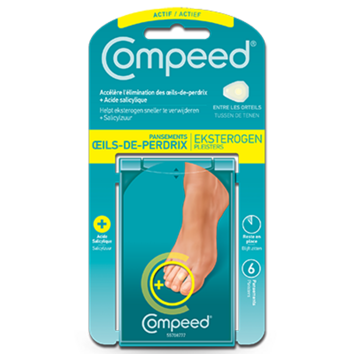 Photo de Pansements oeil-de-perdrix+ Compeed Pansements oeil-de-perdrix+ Compeed-202851