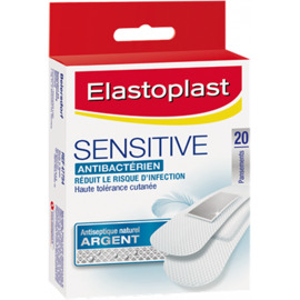 Pansements sensitive antibactérien x20 - elastoplast -114450