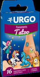 - Pansements Tatoo - premiers soins - Urgo -231712