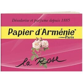 Papier d?arménie parfum rose - 30.0 unites - papier d'armenie -137277