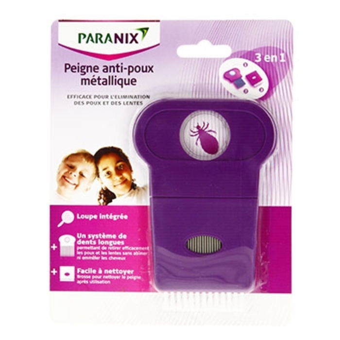 Photo de Paranix peigne anti-poux métallique Paranix Paranix peigne anti-poux métallique Paranix-124586