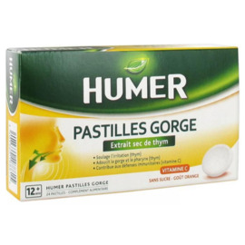 Pastilles gorge/12 - orl - humer -205824