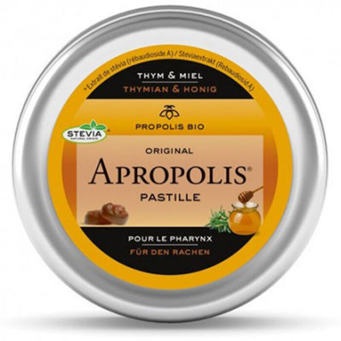 Photo de Pastilles thym & miel larynx 40g Apropolis Pastilles thym & miel larynx 40g Apropolis-225343