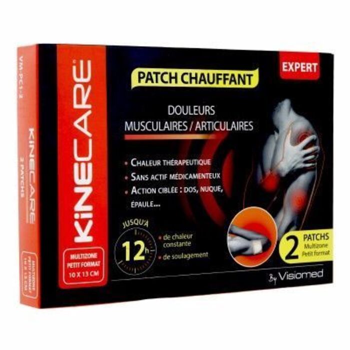 Photo de Patch chauffant multizone 10x13cm x2 Kinecare Patch chauffant multizone 10x13cm x2 Kinecare-216471