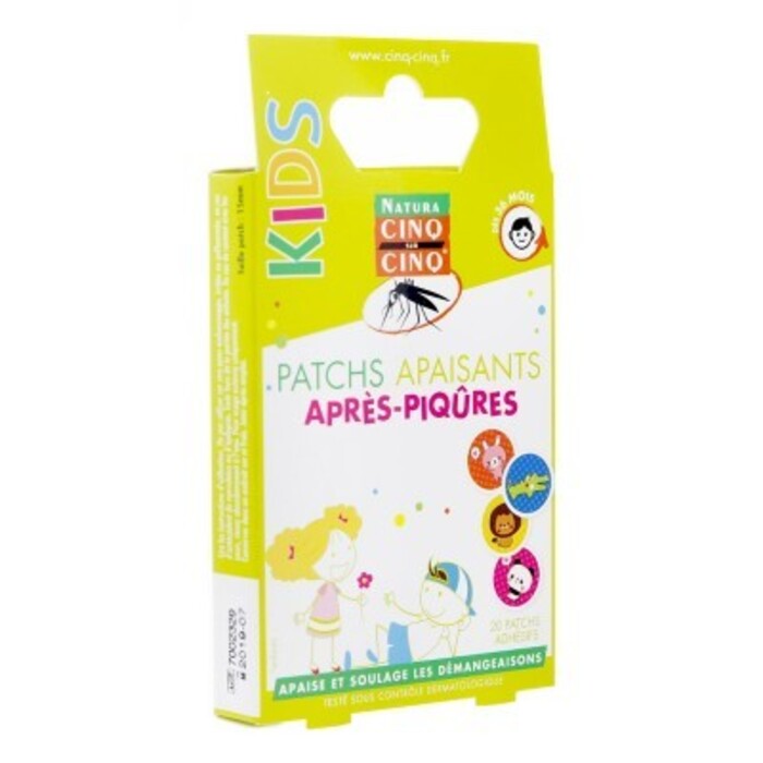 Photo de Patchs apaisant après piqures 20 patchs Cinq sur cinq Patchs apaisant après piqures 20 patchs Cinq sur cinq-213889