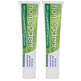 Pâte dentifrice chlorophylle - lot de 2 - 165.0 ml - homeodent -146018