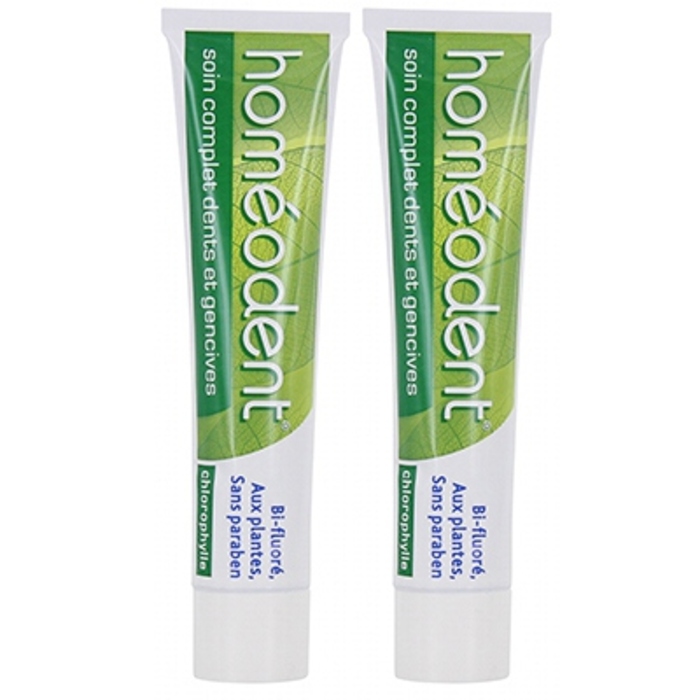 Photo de Pâte dentifrice chlorophylle - lot de 2 Homeodent Pâte dentifrice chlorophylle - lot de 2 Homeodent-146018