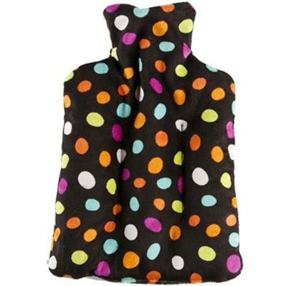 Photo de Pelucho bouteille bouillotte noir pois multicolores Pelucho Pelucho bouteille bouillotte noir pois multicolores Pelucho-223288