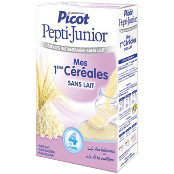 Pepti-junior mes 1ères céréales sans lait +4mois 300g Picot-148280