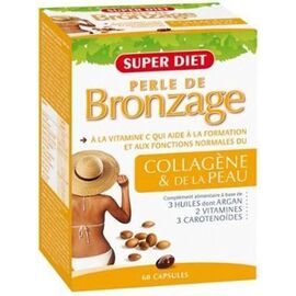 PERLE DE BRONZAGE - 60 capsules - 60.0 unités - Cosmétique orale - Super Diet Soleil et éclat-1384