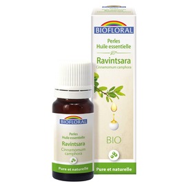 Perles essentielles Ravintsara - 20.0 ml - divers - Biofloral Défenses naturelles  et relaxation-134053