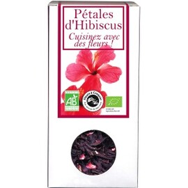 Pétales d'hibiscus bio - boîte de 80 g - divers - florisens -135786