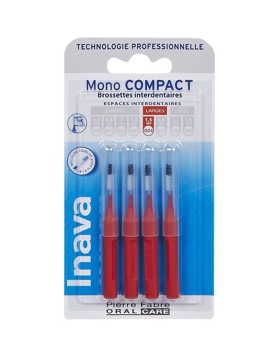 Photo de Pf brossettes mono rouge 4u Inava Pf brossettes mono rouge 4u Inava-224866