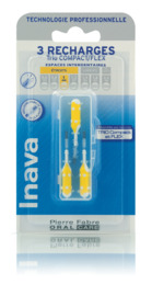 PF  Brossettes rech Jaune 3u - Inava -226372