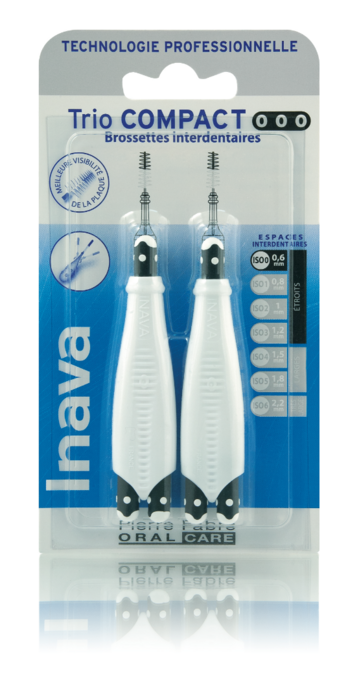 Photo de Pf brossettes trio noir 2u Inava Pf brossettes trio noir 2u Inava-226323