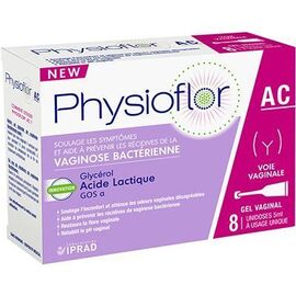 PHYSIOFLOR AC Vaginose Bactérienne Gel Vaginal 8 unidoses - 40.0 ML - Iprad -229263